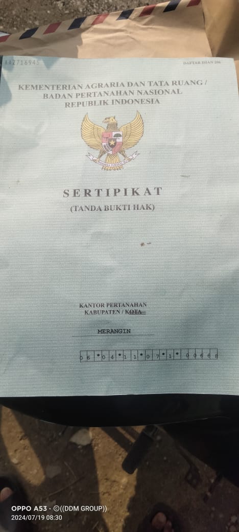 Hati hati Banyak Sertifikat Palsu Beredar Di Masyarakat