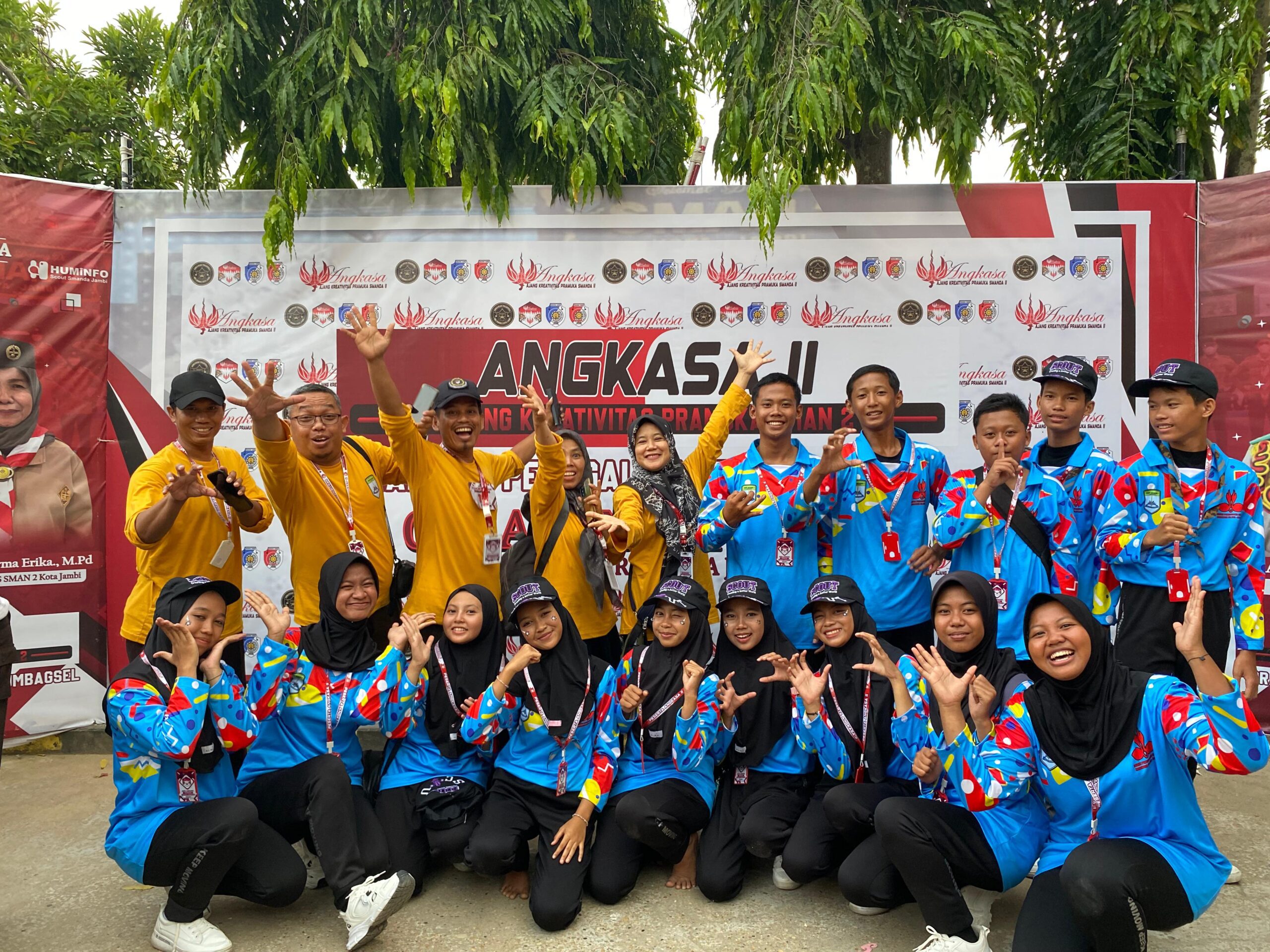 SMPN 7 Merangin Juara Umum Lomba Pramuka Tingkat Sumbagsel