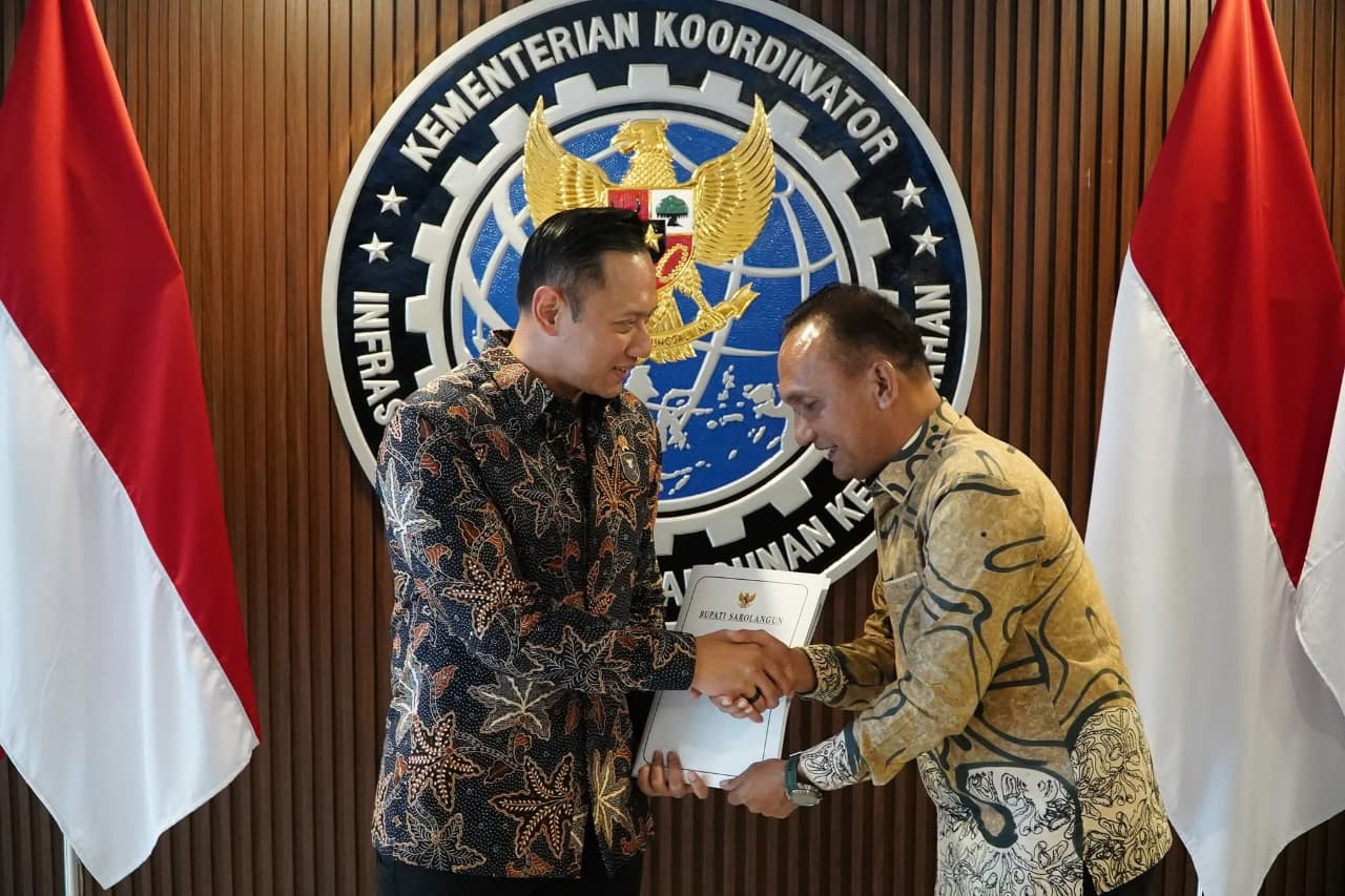 Bupati Sarolangun Audiensi Bersama  Menko Infra RI, Ini Yang Di sampaikan 