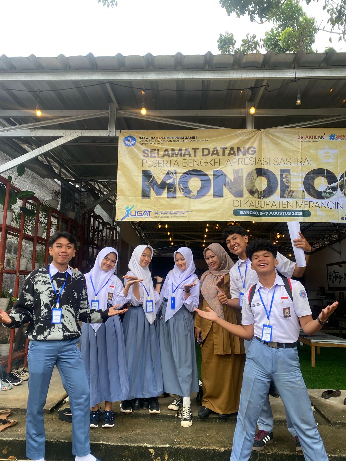 Balai Bahasa Provinsi Jambi ,Gelar Bengkel Apresiasi Sastra Monolog di Merangin 